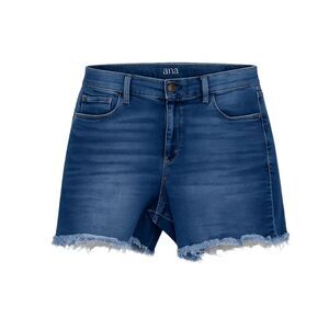 A.N.A HIGH RISE CASUAL CLASSIC EVERYDAY WEAR SIMPLE DENIM MIDI SHORTS  SZ.14